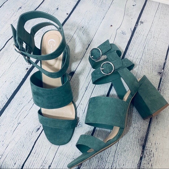 Cato Shoes - Cato |  Open Toe Dbl Ankle Strap Heel